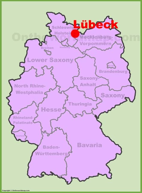 where is lübeck located